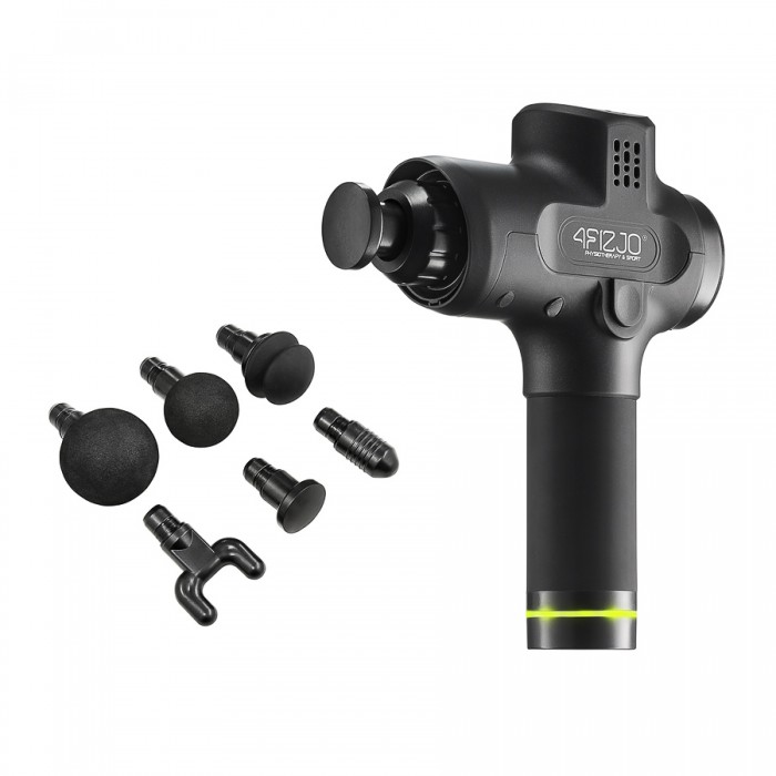 Ручний перкусійний масажер 4FIZJO Massage Gun PRO+ 250 Вт масажний пістолет (P-5907739311139)