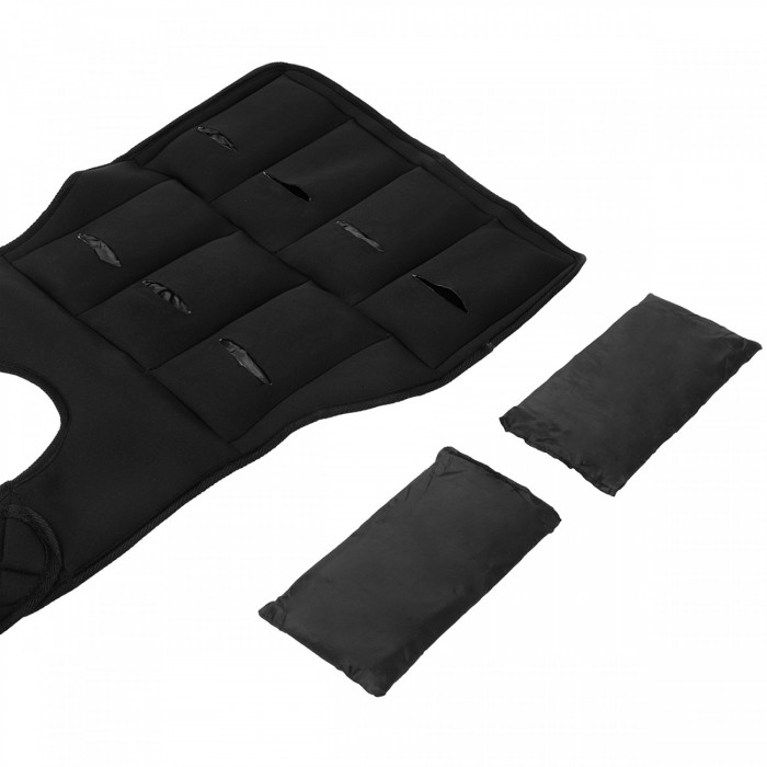 Жилет-утяжелитель для тренировок SportVida 10 кг со сменным весом SV-HK0399