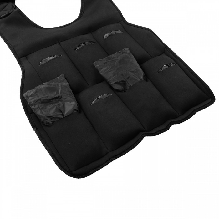 Жилет-утяжелитель для тренировок SportVida 10 кг со сменным весом SV-HK0399