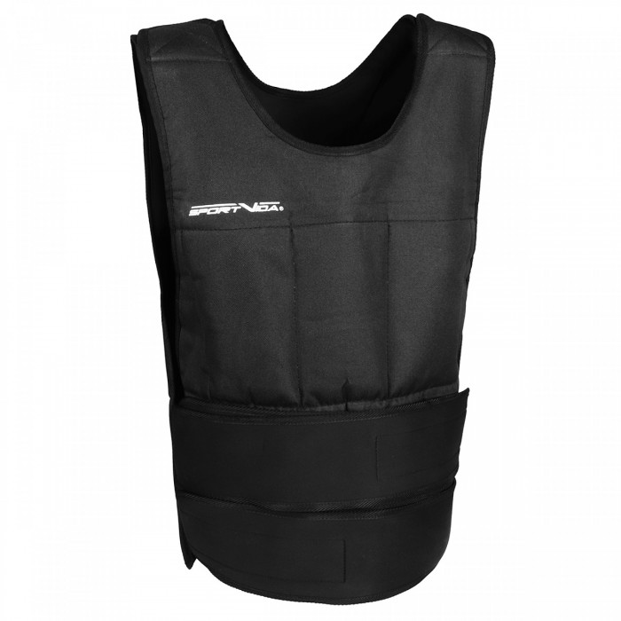 Жилет-утяжелитель для тренировок SportVida 10 кг со сменным весом SV-HK0399