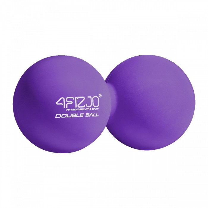 Массажный мяч двойной 4FIZJO Lacrosse Double Ball 6.5 x 13.5 см Purple (P-5907739314338)