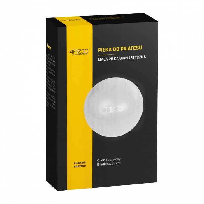 Мяч для пилатеса, йоги, реабилитации 4FIZJO 22 см Grey (P-5907739314499)