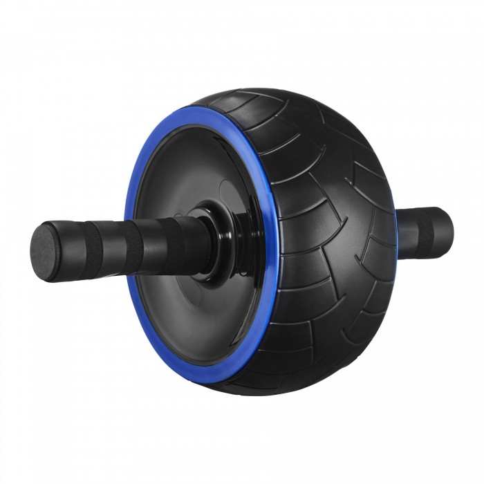 Ролик (гімнастичне колесо) для преса 4FIZJO Ab Wheel XL Black/Blue (P-5907739314437)