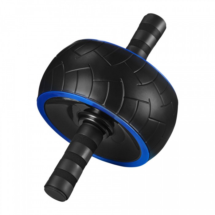 Ролик (гімнастичне колесо) для преса 4FIZJO Ab Wheel XL Black/Blue (P-5907739314437)