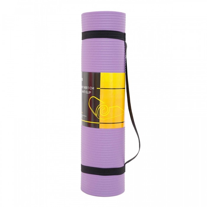 Килимок спортивний Cornix NBR 183 x 61 x 1 см для йоги та фітнесу XR-0011 Violet