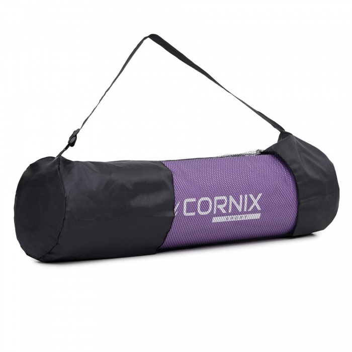 Килимок спортивний Cornix NBR 183 x 61 x 1 см для йоги та фітнесу XR-0011 Violet