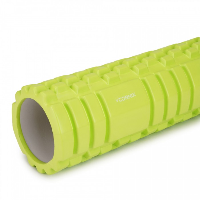 Масажний ролик Cornix EVA 45 x 14 см (валик, ролер) XR-0040 Green