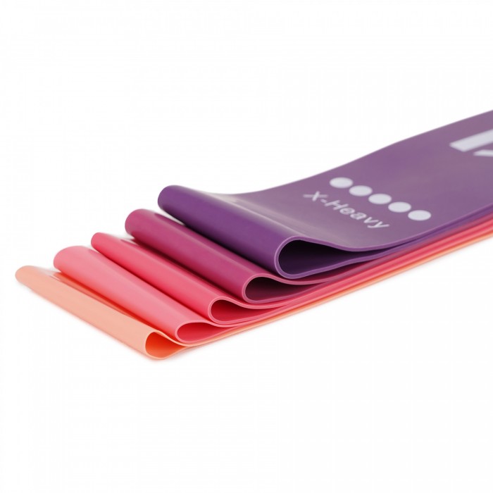 Резинки для фитнеса Cornix Mini Power Band набор 5 шт 1-20 кг XR-0046