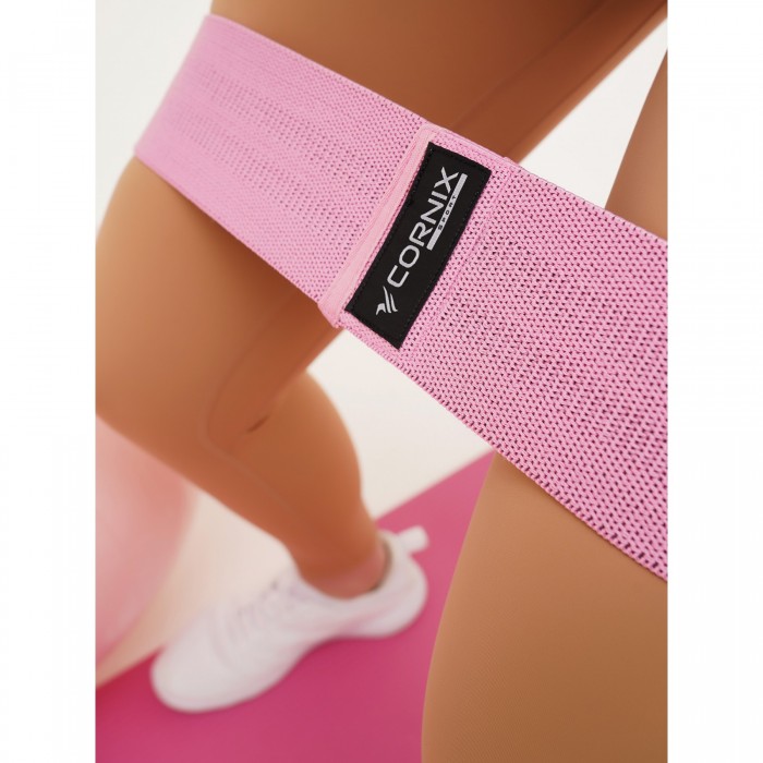 Резинки для фитнеса и спорта тканевые Cornix Hip Band набор 3 шт XR-0048