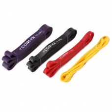 Набор резинок для подтягивания и спорта Cornix Power Band 2-38 кг 4 шт XR-0087
