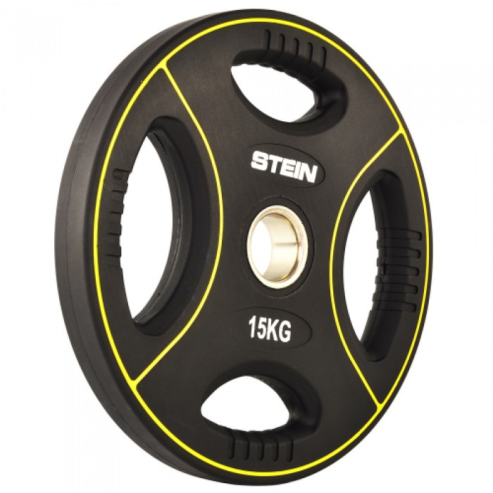 Диск полиуретановый черный Stein 15 кг