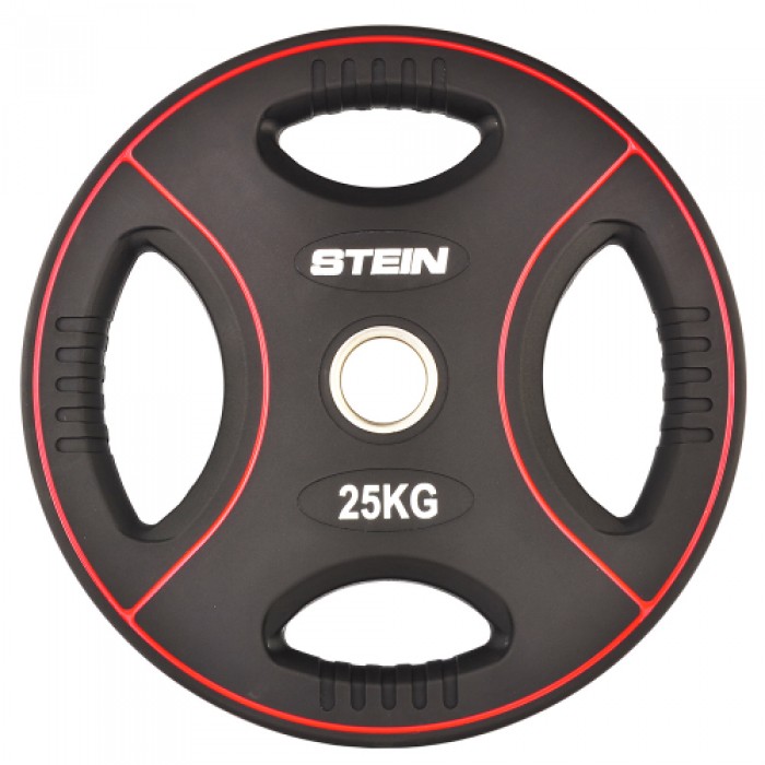 Диск полиуретановый черный Stein 25 кг