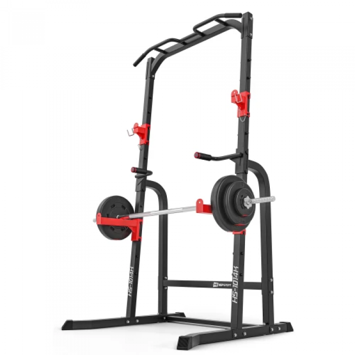 Підлогова стійка Турнік Бруси Hop-Sport HS-1014K із тримачем для штанги