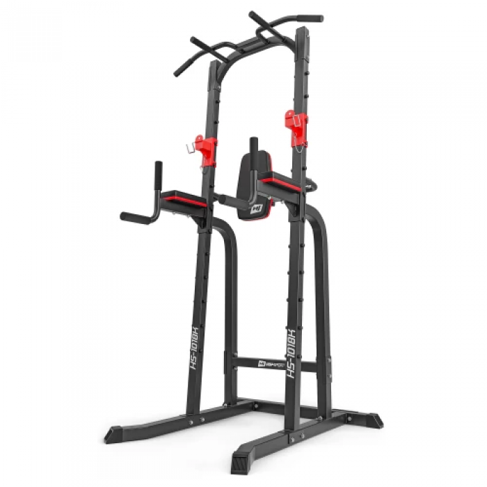 Підлогова стійка Турнік Бруси Прес Hop-Sport HS-1018K із тримачем для штанги
