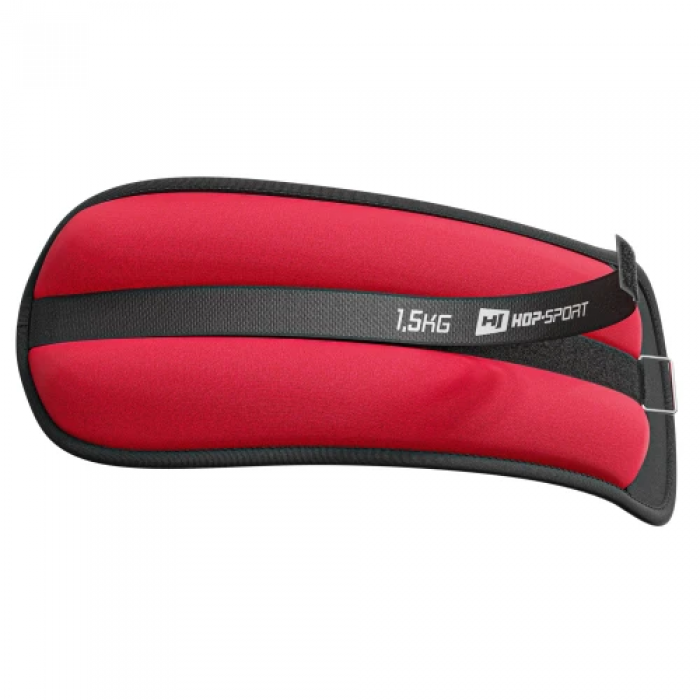 Утяжелители для ног и рук Hop-Sport HS-S003WB 2х1,5 кг красные