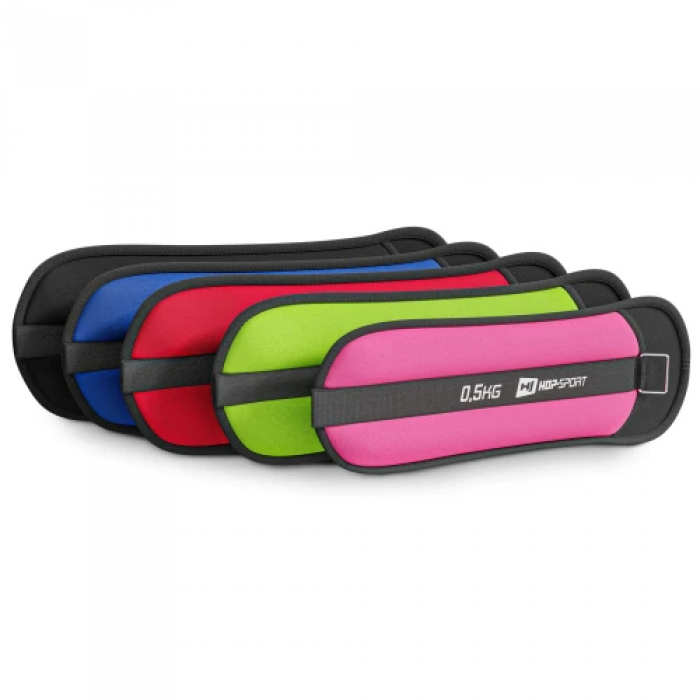 Утяжелители для ног и рук Hop-Sport HS-S003WB 2х1,5 кг красные