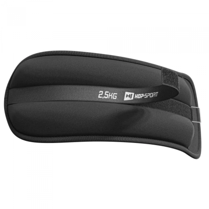 Обтяжувачі для ніг та рук Hop-Sport HS-S005WB 2х2,5 кг чорні