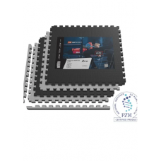 Мат-пазл Hop-Sport EVA 2cm HS-A020PM - 4 частини чорно-сірий