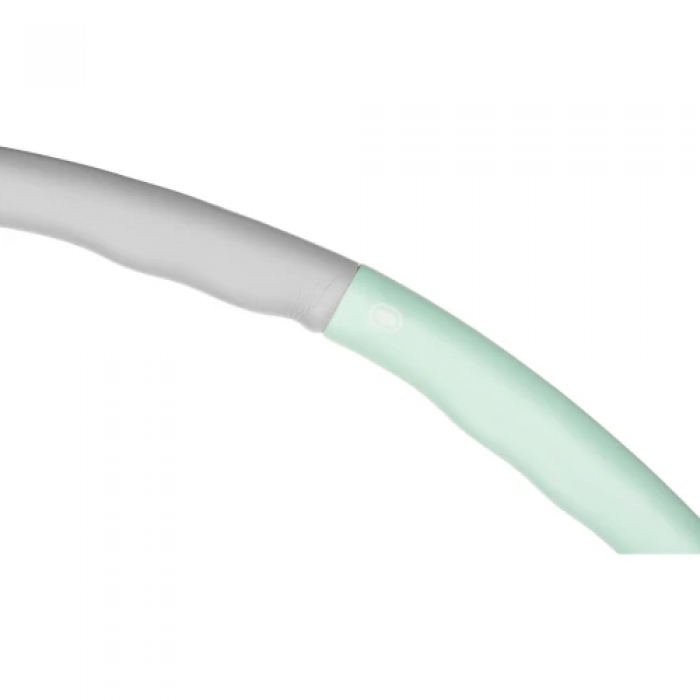 Хулахуп Gymtek із масажером 100 см салатово-сірий