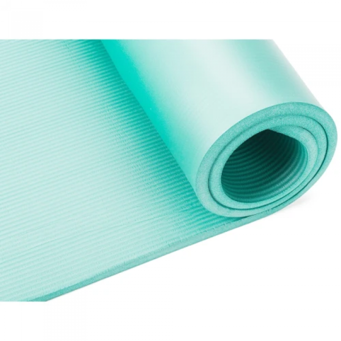 Коврик (мат) для йоги и фитнеса Gymtek NBR 1,5 см салатовый