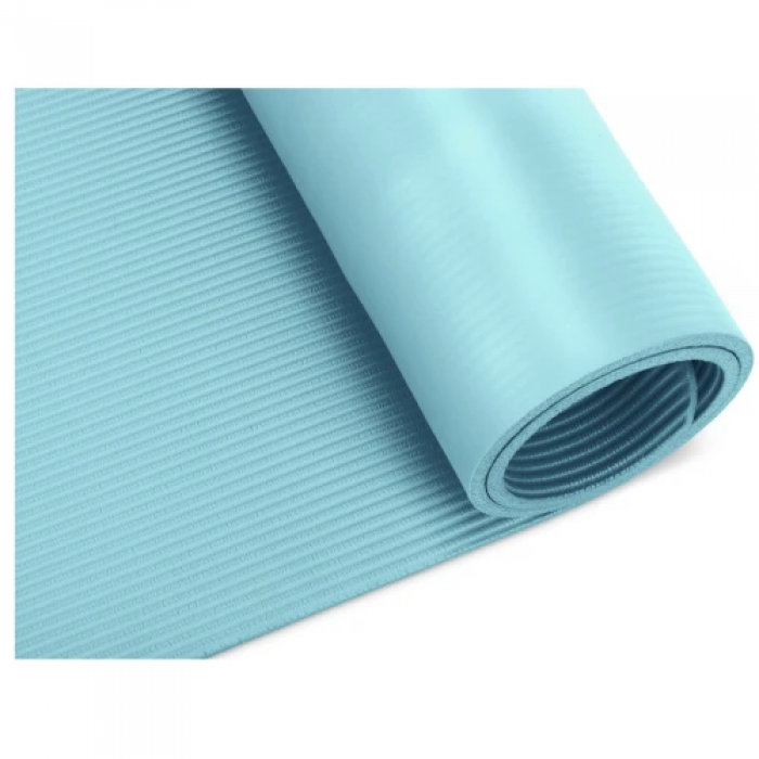 Коврик (мат) для йоги и фитнеса Gymtek NBR 1 см бирюза