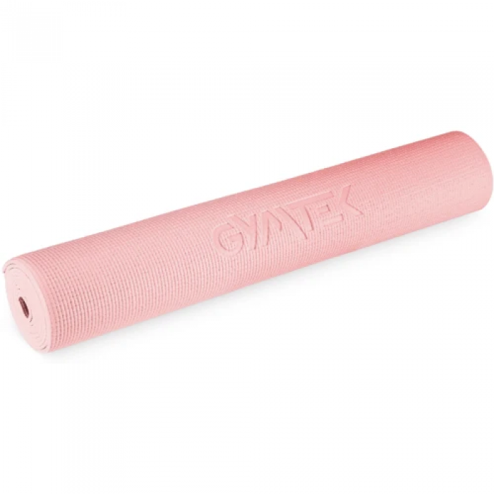 Килимок (мат) для фітнесу та йоги Gymtek 0,5 см рожевий