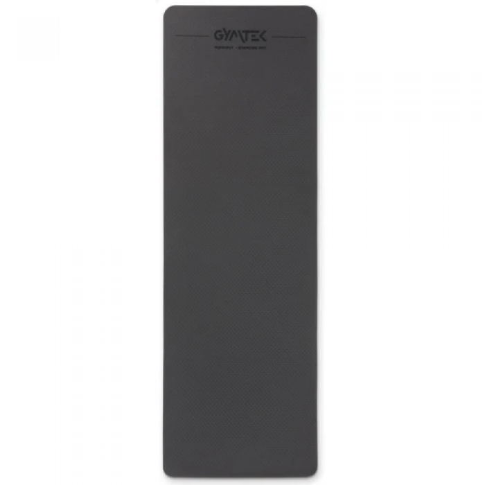 Килимок (мат) для фітнесу та йоги Gymtek ТРЕ 0,5 см чорний