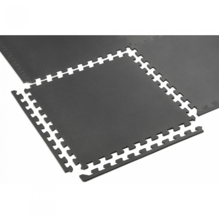 Мат-пазл Gymtek EVA 118х176,5х1 см 6 частей черный