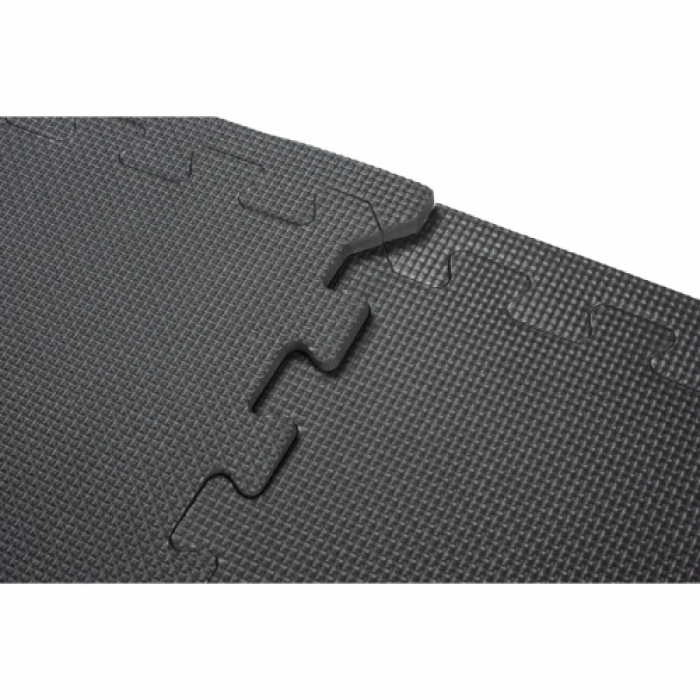 Мат-пазл Gymtek EVA 118х176,5х1 см 6 частей черный