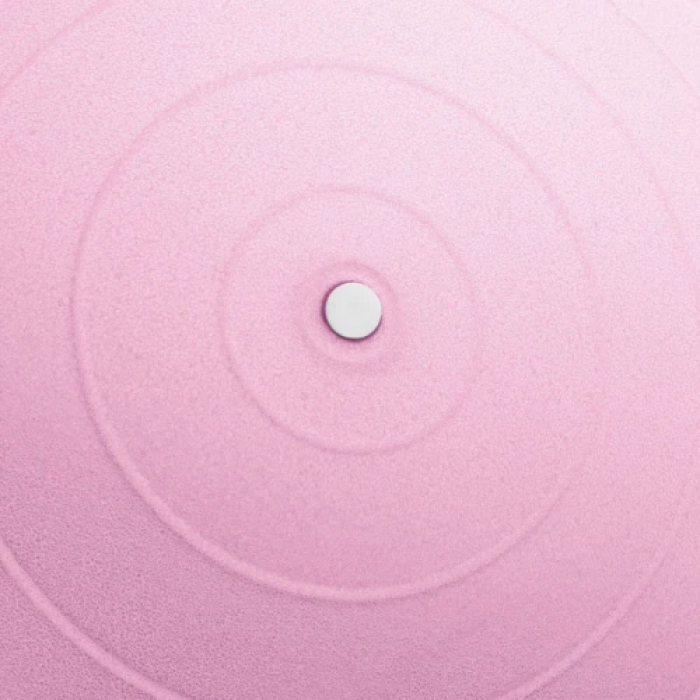 Фитбол Gymtek 65 см розовый + насос