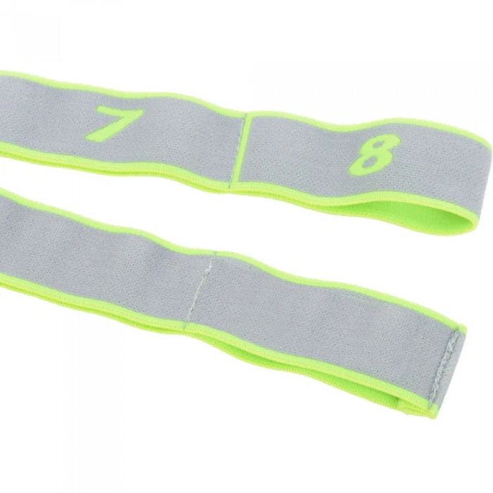 Резинка для фитнеса с петлями Gymtek 86,5 х 4 см зеленая