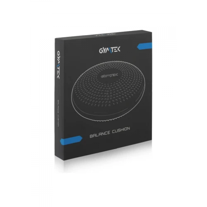 Балансувальна подушка Gymtek чорна + насос