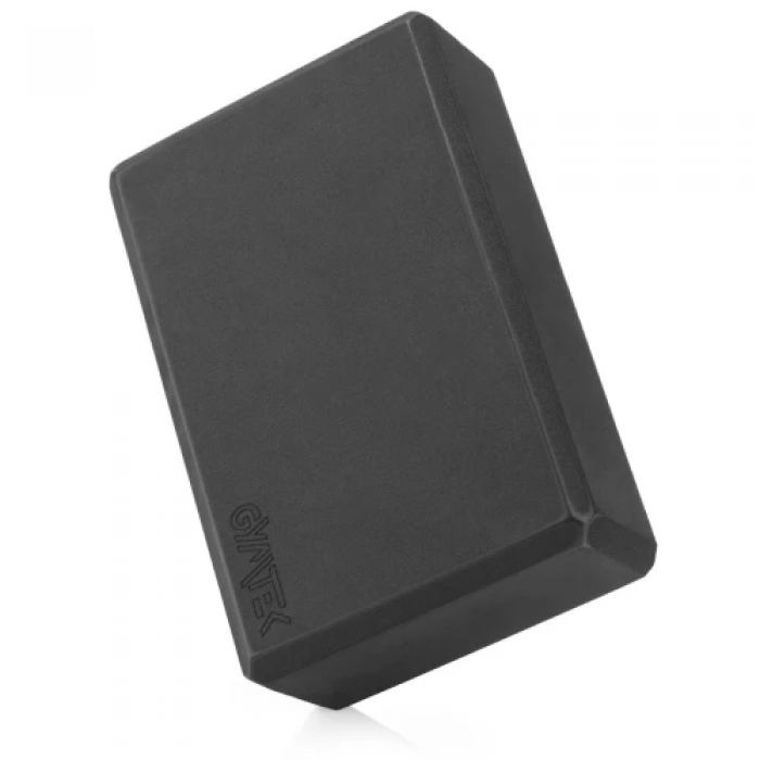 Блок для йоги Gymtek EVA чорний