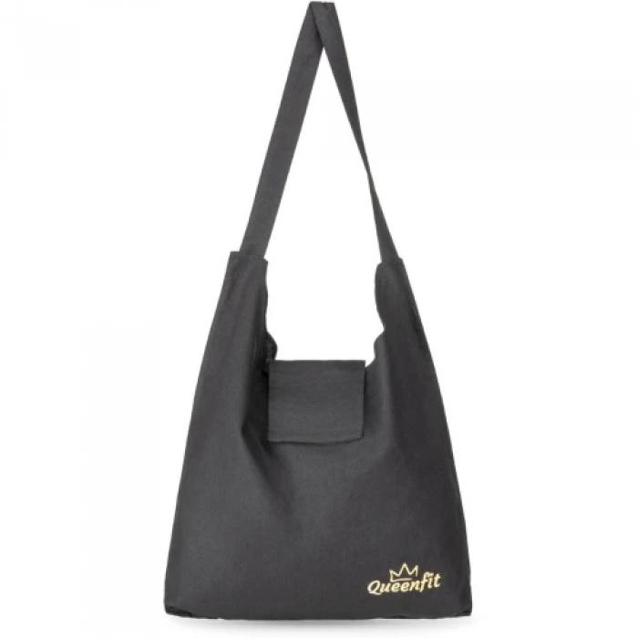 Масажний килимок з подушкою Аплікатор Кузнєцова Queenfit чорний