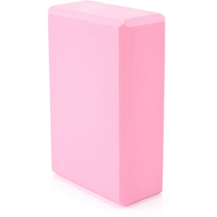 Блок для йоги Queenfit EVA розовый