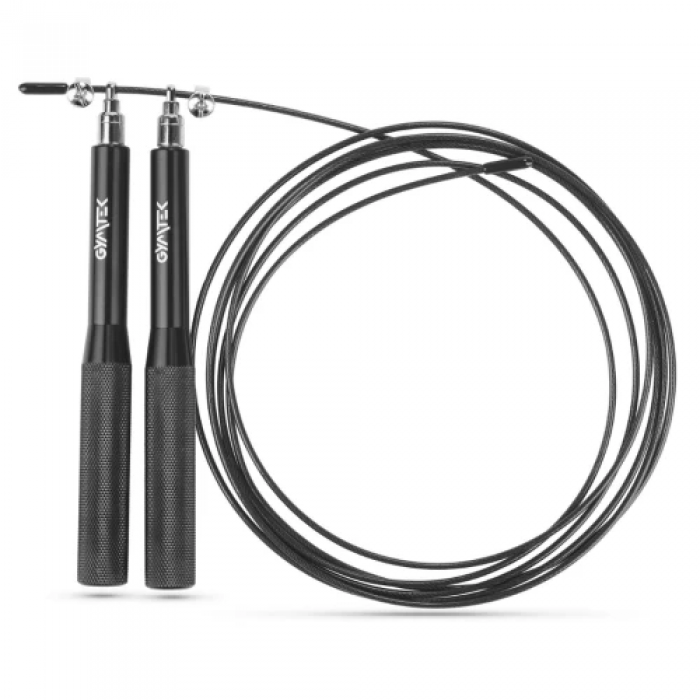 Скакалка Gymtek швидкісна Gymtek чорний