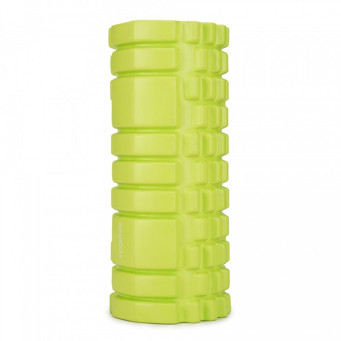 Массажный ролик Cornix EVA 33 x 14 см (валик, роллер) XR-0034 Green