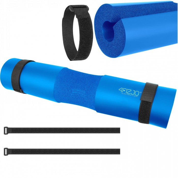 Накладка (бампер) на гриф 4FIZJO Barbell Pad Blue (P-5907739314734)