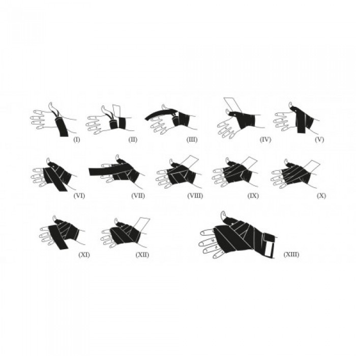 Бінти боксерські Leone Pink 3,5м