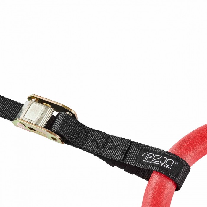 Гимнастические кольца 4FIZJO из ABS пластика, регулируемые Red (P-5907739314871)