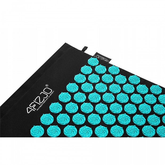 Коврик акупунктурный с подушкой 4FIZJO Ergo Mat Аппликатор Кузнецова Black/Blue (P-5907739313911)