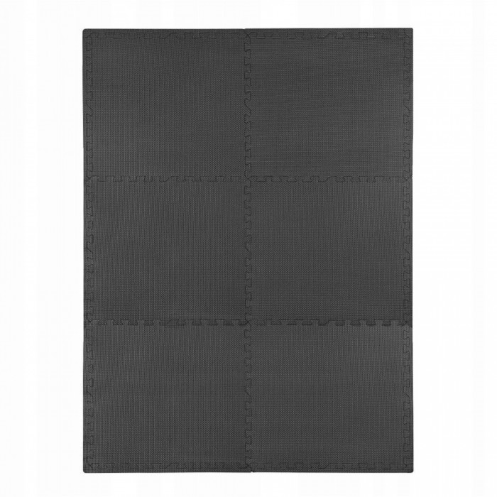 Мат-пазл (ласточкин хвост) 4FIZJO Mat Puzzle EVA 180 x 120 x 1 cм Black (P-5907739310378)