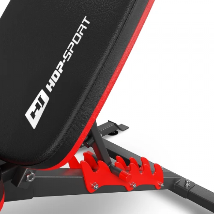 Набір Hop-Sport Strong 146 кг з лавою HS-1095