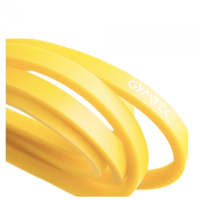 Гумка для фітнесу Gymtek 1-7 кг жовта