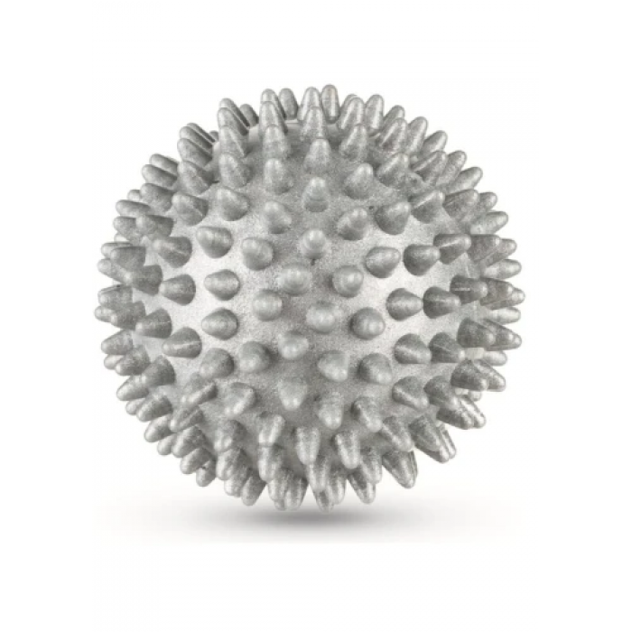 Набір масажних м'ячів Gymtek 70 мм 2 шт твердий/м'який сіро-блакитний