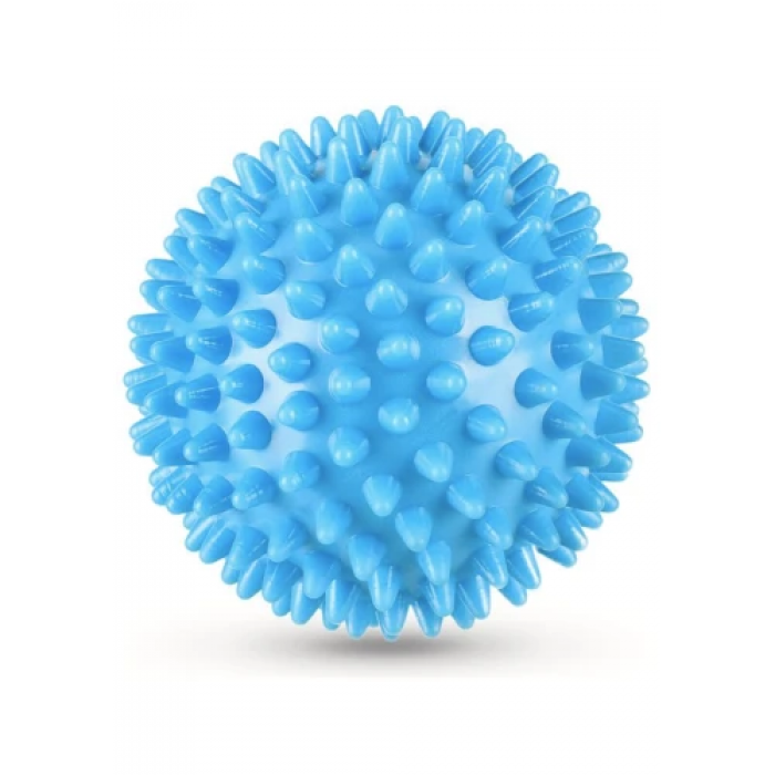 Набір масажних м'ячів Gymtek 70 мм 2 шт твердий/м'який сіро-блакитний