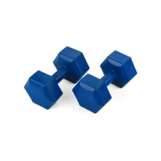 Набор композитных гантелей Gymtek 2х5 кг темно-синий