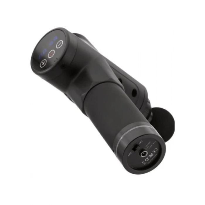 Перкусійний ручний масажер для тіла та м'язів Gymtek чорний