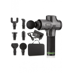 Перкусійний ручний масажер для тіла та м'язів Gymtek сірий