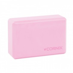 Блок для йоги Cornix EVA 22.8 x 15.2 x 7.6 см XR-0098 Pink